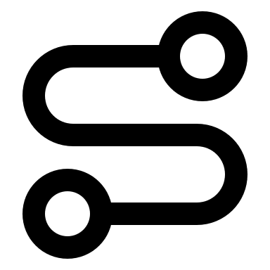 Route Navigation Path Free Open-Source SVG Icon (Lucide)