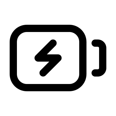 Charging Battery (Mage Icons) Free Open-Source SVG Icon (Mage Icons)