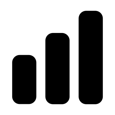 Upward Trend Chart (Filled) Free Open-Source SVG Icon (Mage Icons)