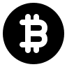 Bitcoin Circular Symbol Free Open-Source SVG Icon