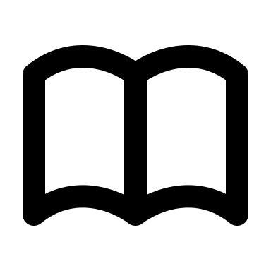 Open Book (Line) Free Open-Source SVG Icon (Majesticons)