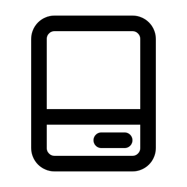 Hard Drive Storage Device (Line) Free Open-Source SVG Icon (Majesticons)