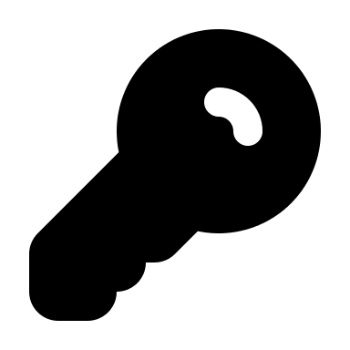 Key Symbol Free Open-Source SVG Icon (Majesticons)