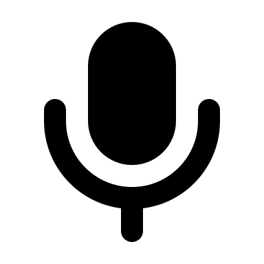 Microphone (Majesticons) Free Open-Source SVG Icon (Majesticons)