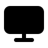 Computer Monitor Display Free Open-Source SVG Icon