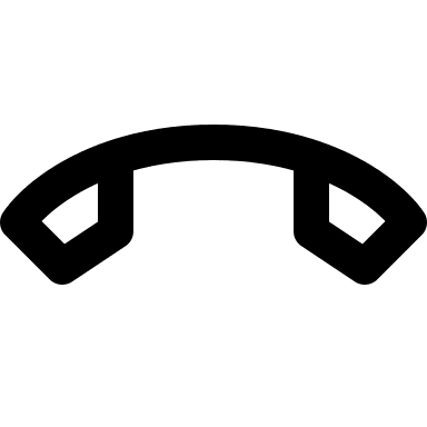 Phone Hang Up (Line) Free Open-Source SVG Icon (Majesticons)