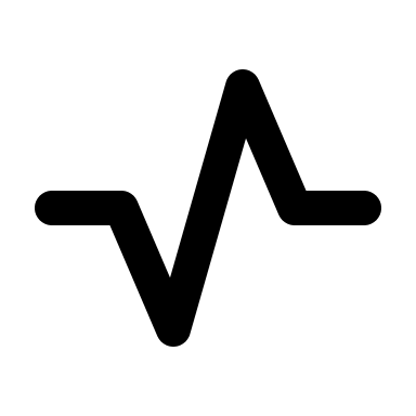 Pulse Signal (Majesticons) Free Open-Source SVG Icon (Majesticons)