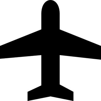 Airport Terminal (Maki) Free Open-Source SVG Icon (Maki)