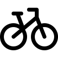 Bicycle (Maki) Free Open-Source SVG Icon