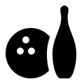 Bowling Alley Free Open-Source SVG Icon