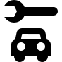 Car Repair Service (Maki) Free Open-Source SVG Icon