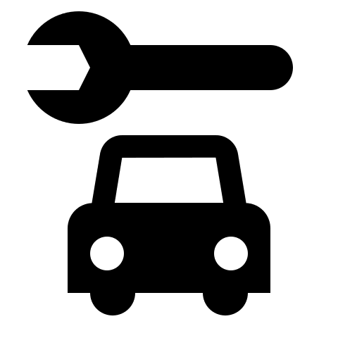 Car Repair Service (Maki) Free Open-Source SVG Icon (Maki)