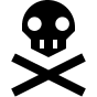 Danger Symbol (Maki) Free Open-Source SVG Icon