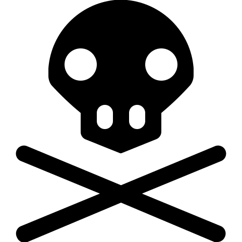 Danger Warning Sign Free Open-Source SVG Icon (Maki)