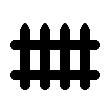 Fence Design (Maki) Free Open-Source SVG Icon (Maki)