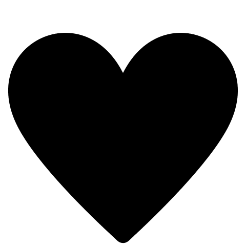 Heart Symbol Free Open-Source SVG Icon (Maki)