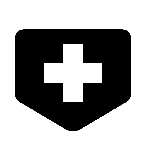 Japanese Hospital Building Free Open-Source SVG Icon (Maki)