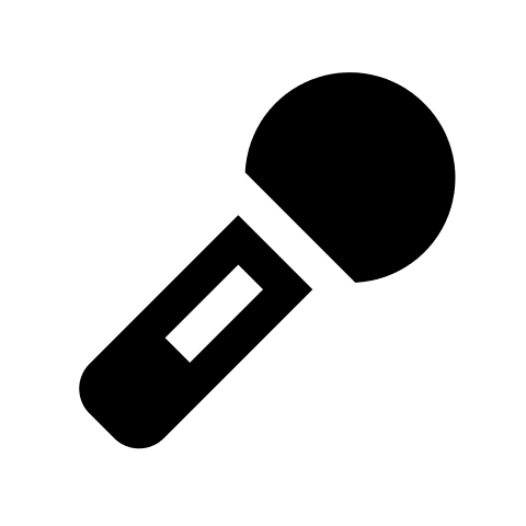 Karaoke Performance (Maki) Free Open-Source SVG Icon (Maki)