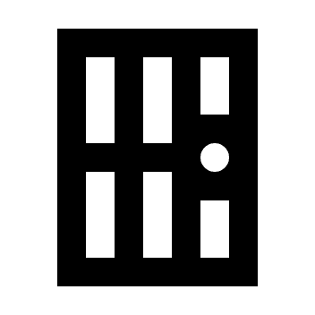 Prison Building (Maki) Free Open-Source SVG Icon (Maki)