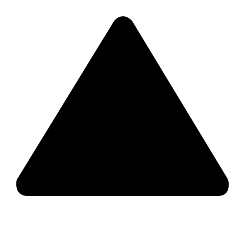 Triangle Shape Free Open-Source SVG Icon (Maki)