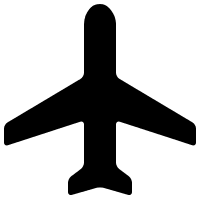 Airport Location Marker Free Open-Source SVG Icon