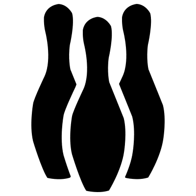 Bowling Alley Venue Free Open-Source SVG Icon (Map Icons)