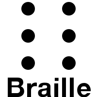 Braille System Free Open-Source SVG Icon