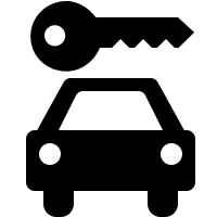 Car Rental Service Free Open-Source SVG Icon