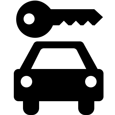 Car Rental Service Free Open-Source SVG Icon (Map Icons)