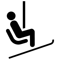 Chairlift System Free Open-Source SVG Icon