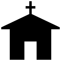 Church Building Free Open-Source SVG Icon