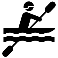 Kayaking Activity Free Open-Source SVG Icon