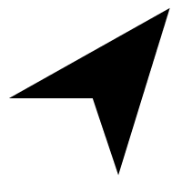 Location Arrow Marker Free Open-Source SVG Icon