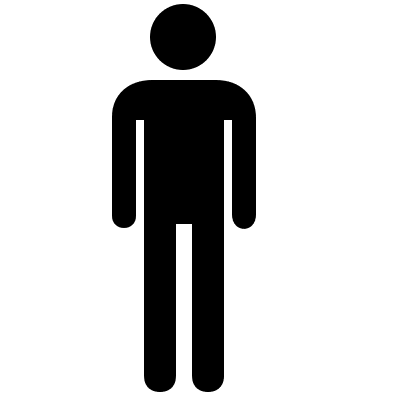 Male Figure Free Open-Source SVG Icon (Map Icons)