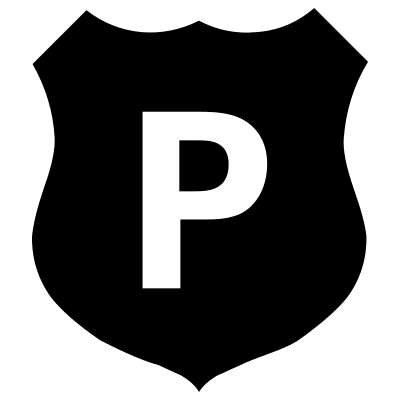 Police Officer Badge Free Open-Source SVG Icon (Map Icons)