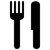 Restaurant Location Marker Free Open-Source SVG Icon