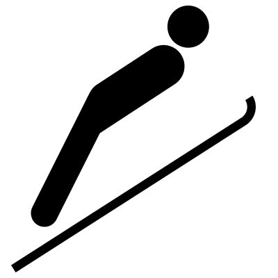 Ski Jumping Sport Free Open-Source SVG Icon (Map Icons)