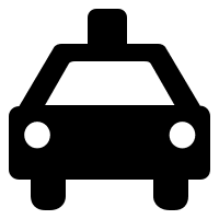 Taxi Stand Location Free Open-Source SVG Icon