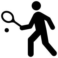 Tennis Sport Free Open-Source SVG Icon