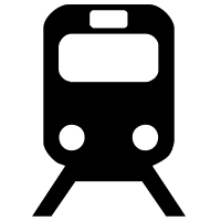 Train Station Location Free Open-Source SVG Icon