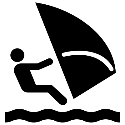 Wind Surfing Activity Free Open-Source SVG Icon (Map Icons)