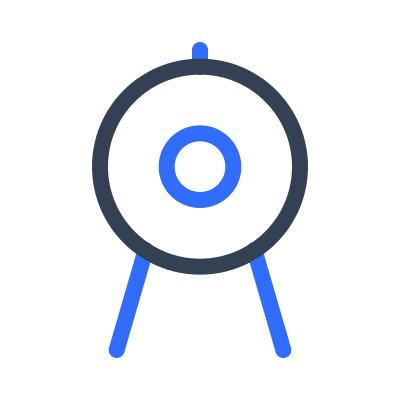 Aim Target Free Open-Source SVG Icon (Marketeq)