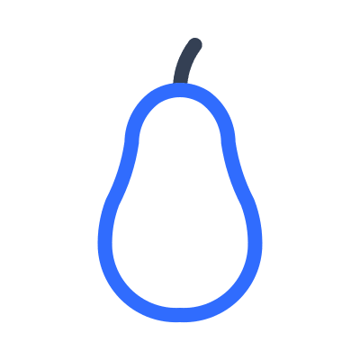 Avocado Fruit Free Open-Source SVG Icon (Marketeq)