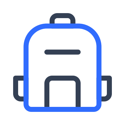 Backpack Free Open-Source SVG Icon (Marketeq)