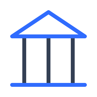 Bank Building Free Open-Source SVG Icon (Marketeq)