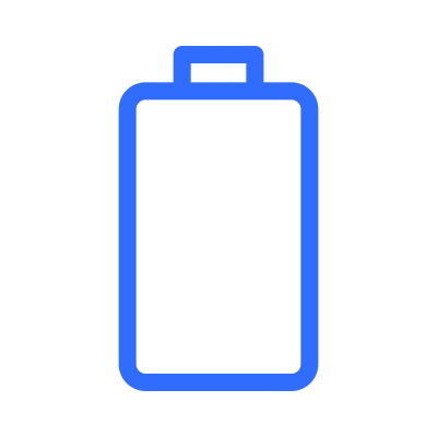 Battery Status Indicator Free Open-Source SVG Icon (Marketeq)