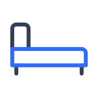 Bed Furniture Free Open-Source SVG Icon