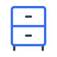 Cabinet Storage Unit Free Open-Source SVG Icon