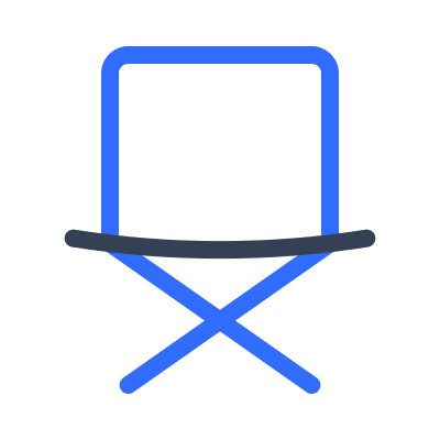 Camping Chair Free Open-Source SVG Icon (Marketeq)