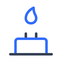 Camping Gas Stove Free Open-Source SVG Icon